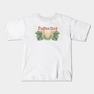 Coffe Day Kids T-Shirt